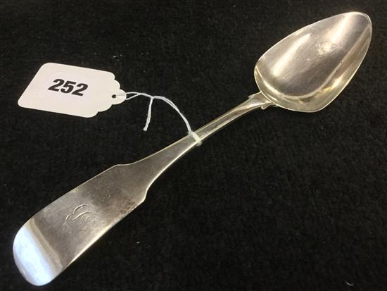 18C silver spoon